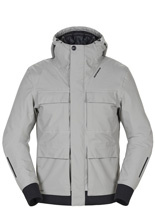 Kurtka motocyklowa tekstylna Spidi Riding Parka szara