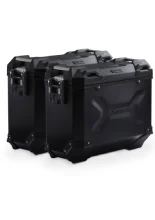 Zestaw: kufry boczne + stelaże PRO TRAX ADV SW-Motech BMW R 1300 R/ RS (25-) czarne [poj.: 2 x 37 L]