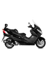 Pełny układ wydechowy z katalizatorem (Urban) MIVV do Suzuki Burgman 250 / 400 (03-06)