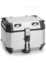 Kufer centralny Kappa Monokey K'Voyager KVG480A aluminiowy, srebrny [pojemność: 48 litrów]