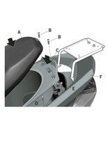 Stelaż pod kufer centralny Shad do Yamaha Cygnus X 125 (04-06)