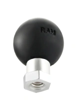 Adapter kulowy RAM – gwintowany 1/4"-20 z nakrętką sześciokątną [rozmiar B]