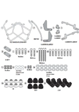 Stelaż kufrów bocznych Monokey Kappa KL One-Fit Yamaha Tracer 9/ GT (21-24)/ GT+ (23-24)