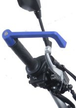 Osłona dźwigni hamulca/ sprzęgła R&G Triumph, Royal Enfield (wybrane modele) niebieska