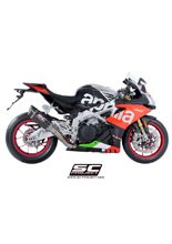 Tłumik SLIP-ON SC1-R Carbon fiber SC-Project do APRILIA RSV4 RF - RR 2017