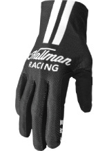 Rękawice cross Thor Hallman Mainstay Roosted czarno-białe