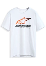 Koszulka z krótkim rękawem Alpinestars Aligned CSF biała
