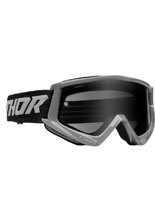Gogle motocyklowe Thor Combat Racer Sand szaro-czarne