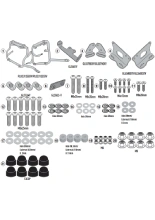 Stelaż kufrów bocznych Monokey Cam-Side Kappa KL One-Fit Suzuki V-Strom 800 DE/ SE (23-)