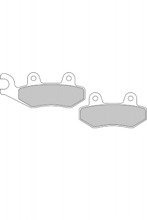 Klocki hamulcowe FERODO FDB497P na tył