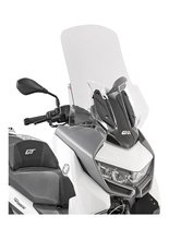 Szyba motocyklowa GIVI BMW C 400 GT (19-24) przezroczysta [mocowanie w zestawie]