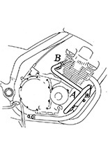 Gmol silnika Hepco&Becker do Yamaha XJ 900 S Diversion [94-]