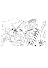 Gmole - chrom Hepco&Becker do Honda CB 600 F Hornet [03-06]