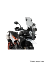 Szyba motocyklowa turystyczna z deflektorem PUIG KTM 890 SMT (23-24) przeźroczysta
