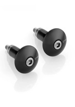 Końcówki kierownicy motocyklowej Rizoma czarne