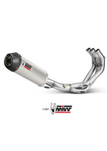 Pełny układ wydechowy (Oval) MIVV do Yamaha MT-09 / FZ-09 (13-20) titanium