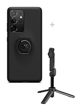 Zestaw: etui na telefon Samsung Galaxy S21 Ultra + statyw/ selfie stick Quad Lock