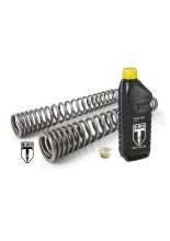 Zestaw sprężyn progresywnych przedniego widelca Black-T Stage1 Touratech Indian Scout 1200 (18-21)