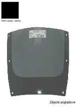 Szyba motocyklowa MRA oryginalny kształt "O" Kawasaki GPX 750 R (wszystkie roczniki) czarna