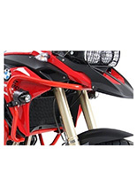 Gmole górne Hepco&Becker BMW F650GS Twin (08-11), F700GS (12-17), F 800 GS (08-16) czerwone