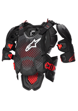 Buzer Alpinestars Guard A-10 V2 czarno-czerwony