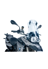 Szyba motocyklowa turystyczna z deflektorem PUIG BMW F650 GS (08-12)/ F800 GS (08-21) przeźroczysta