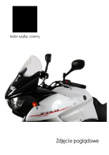 Szyba motocyklowa MRA Racing "R" Yamaha TDM 900 (02-15) czarna