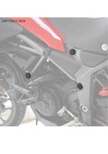 Zaślepki ramy PUIG do Ducati Multistrada 1200/Enduro/Pikes Peak/S