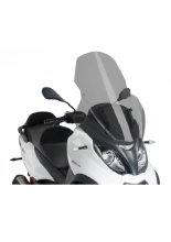 Szyba motocyklowa PUIG V-Tech Piaggio (wybrane modele) lekko przyciemniana