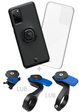 Etui na telefon Samsung Galaxy S20+ + pokrowiec przeciwdeszczowy + mocowanie rowerowe Quad Lock