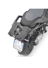 Stelaż pod kufer centralny Monokey GIVI anodowany, czarny BMW C 400 GT/ X (25-) [mocowany za pomocą adaptera]