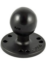 Głowica obrotowa RAM z okrągłą podstawą o średnicy 2.5 cala