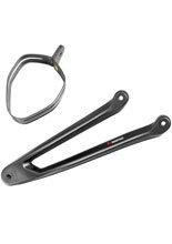 Wspornik i zacisk Akrapovič Kawasaki Ninja ZX-10R (17-20)/ Ninja ZX-10RR (17-19) [włókno węglowe]