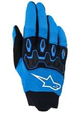 Rękawice cross Alpinestars MX Full Bore V2 czarno-niebieskie