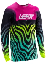 Bluza enduro Leatt Moto 5.5 UltraWeld różowo-niebieska-fluo