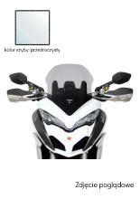 Szyba motocyklowa MRA Touring "T" Ducati Multistrada 1200/ 1260/ S (15-23)/ Pikes P (15-24) przeźroczysta