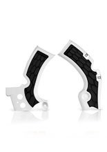 Osłony ramy Acerbis X-Grip Kawasaki KX 450 F (09-18) czarno-białe