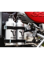 Dwie butelki [2 x 0,6l] wraz z uchwytem mocującym SW-MOTECH