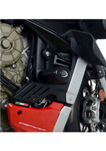 Crash pady Aero R&G czarne do Ducati Streetfighter V4 / S (20)