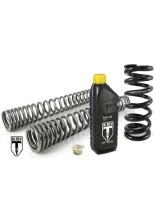 Zestaw sprężyn progresywnych przedniego zawieszenia widelca i amortyzatora Touratech Black-T Yamaha XT 600 E (90-02)