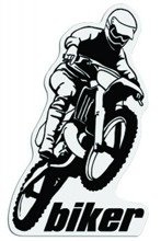 Naklejka Proobikes Biker Cross