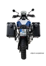 Zestaw: kufry boczne czarne Zega Evo X + stelaże czarne Touratech BMW F 900 GS (24-) [poj.: 38+38l]
