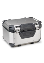 Oparcie pasażera mocowane do kufrów centralnych Kappa K'Force, K'Voyager