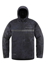 Kurtka motocyklowa tekstylna Icon PDX3 czarno-szara