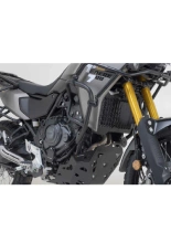 Crashbary SW-MOTECH stalowe, czarne Yamaha Tenere 700 (24-)