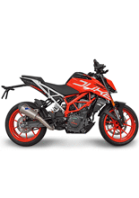 Tłumik Slip-On Termignoni Conical tytan + rura łącząca do KTM Duke 390 (17-19)