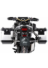Zestaw: kufry boczne + stelaże Hepco&Becker Xplorer Cutout Honda CRF 1100L Africa Twin (24-) srebrne