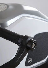 Koncówki kierownicy motocyklowej R&G Racing BMW F 900 XR (20-24) srebrno-czarne