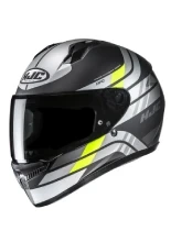 Kask integralny HJC C10 Hiper szaro-żółty