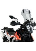 Szyba turystyczna z deflektorem Puig do KTM 790 Adventure / R (19-21), 790 Adventure R Rally (20-21), 890 Adventure (21) lekko przyciemniana